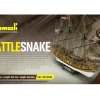 Mamoli 21736Rattlesnake 1:64 Holz Bausatz