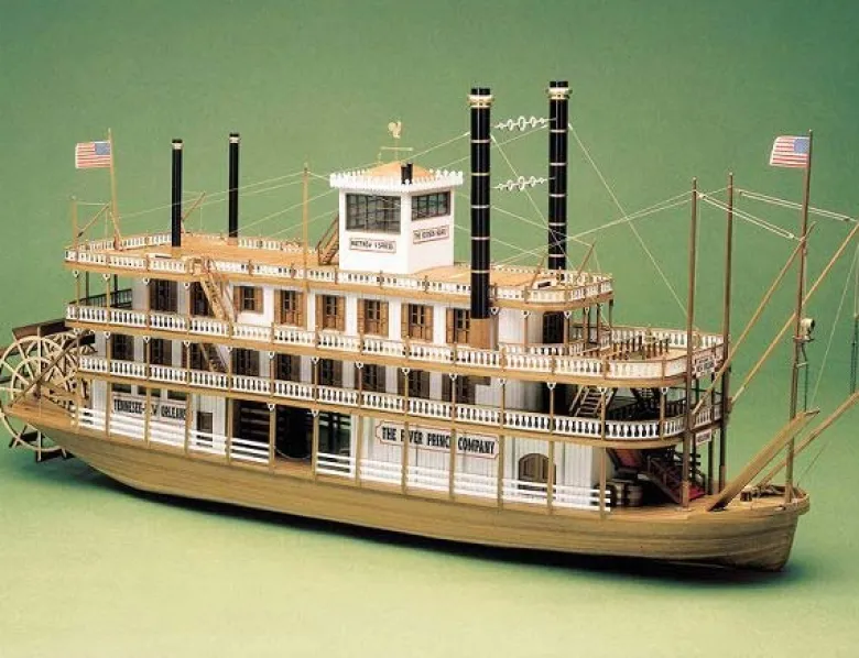 Mantua 800734Mississippi-Dampfer 1:50 Baukasten