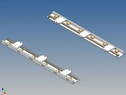 MDTech 9131-2A-LLLED Leisten für Vollprofilboxen Tamiya Scania 2-Achser 1:14