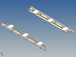 MDTech 9133-3A-LLLED Leisten für Vollprofilboxen zu Tamiya MAN 3-Achser 1:14