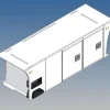 MDTech 913B-2AV2(L)Vollprofilstaukiste für Tamiya Scania 770S 2-Achser 1:14 V2 links