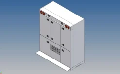 MDTech 9884-02(C3)SLT Stauschrank für 1/14 LKWs 215x176x61 für Carson 3-Kammer
