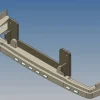 MDTech 2020-9865-EWUnterbau für Stoßstange eckiges Profil für 1:14 Volvo FH12
