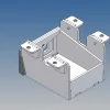MDTech 9345-G043Stauboxen Paar (43mm) für Carson Goldhofer Tieflader 1:14
