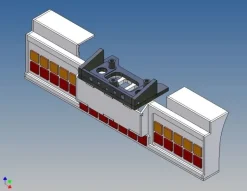 MDTech 9501-L10-10+7Heckstoßstange für LKW 1:14 für 2x10+7 LEGO 3mm LEDs