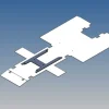 MDTech 9821-01Rahmenabdeckung für Tamiya Scania 3-Achser clean