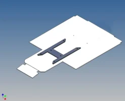 MDTech 9814-05Rahmenabdeckung für Tamiya Actros 2-Achser M1:14 "clean" ohne Motoröffnung
