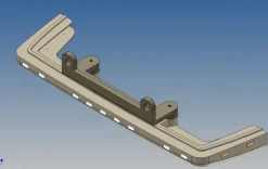 MDTech 2020-9861-RNRWLow Bar für 1:14 Tamiya Scania R470/R620 Front New R Style