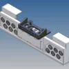 MDTech 9502-V6Heckstoßstange für TAMIYA LKW 1:14 für Verkerk Rückleuchten