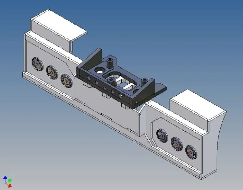 MDTech 9501-V3Heckstoßstange für TAMIYA LKW 1:14 für Verkerk Rückleuchten