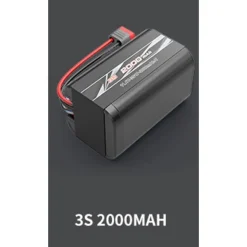 MJX MX-B3S20K2LiPo Akku 3s 11,1V 2000mAh, T-Stecker (Deans) passend für Hyper GO 1:12 Monster Truck (ROMX-12212)