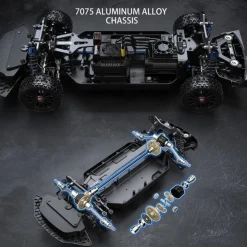 MJX MX-10304Hyper GO 1/10 Volkswagen Polo R WRC Brushless 4WD XT60