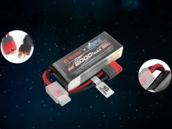 MJX MX-3S200025CLiPo-Akku 11,1V 2000+mAh 3S 25C Softpack, T-Plug 95,5x36x23mm