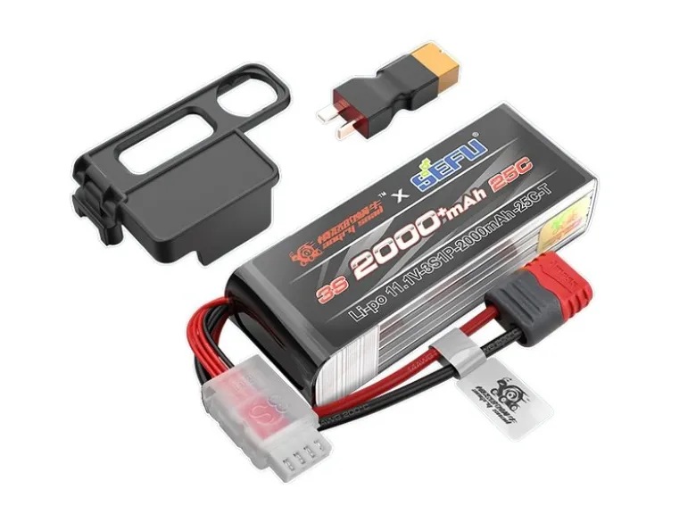 MJX MX-3S200025CLiPo-Akku 11,1V 2000+mAh 3S 25C Softpack, T-Plug 95,5x36x23mm