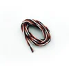Modax 21116Premium Servo Kabel 3x0,14qmm Schwarz-Rot-Weiß verdrillt 2m