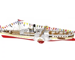 Modell Tec 24530Seitenraddampfer Skibladner 1:60 Bausatz