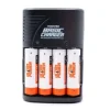 MODSTER MD10225Basic Ladegerät AA-AAA inkl 4x 2200maH AA 4fach Ladegerät inklusive 4 Mignon Akkus