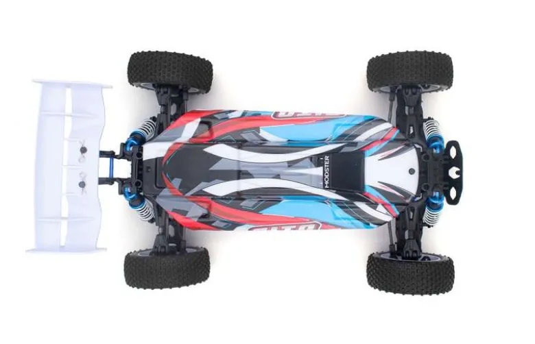 MODSTER MD10001Cito V2 Buggy Brushless 4WD 1/8 2,4Ghz RTR 4S Lipo für 2x2S Lipo 75km/H 17mm Aluchassis