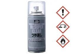 Mr. Hobby B514B-514 Mr. Super Clear Spray Klarlack matt 170ml