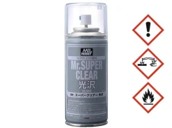 Mr. Hobby B513B-513 Mr. Super Clear Spray Klarlack glänzend 170ml