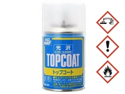 Mr. Hobby B501B-501 Mr. Top Coat Gloss Spray 86ml Klarlack glänzend