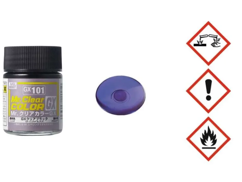 Mr. Hobby GX107Mr. Clear Color GX clear purple / klar lila (18ml)