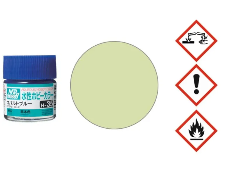 Mr. Hobby H074Aqueous Hobby Color Himmel (Enteneier Grün) seidenmatt 10ml