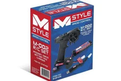 Mstyle M-002RC-Einstiegsset Fernsteuerung, Servo, Akku und Ladegerät