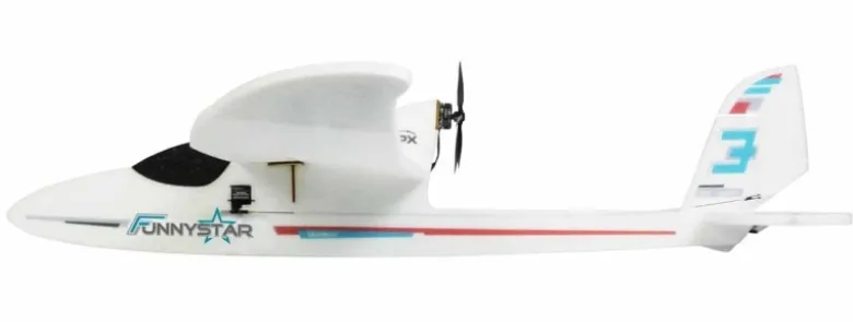 Multiplex 1-01959BK+ Funnystar Elektro Segelflugmodell, 850mm