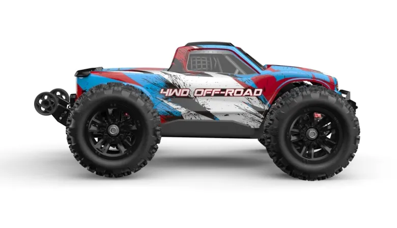 NEUAMEWI 22796Hyper Go Monstertruck V2 brushless 4WD 1:16 RTR blau/weiß