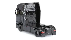 NEUAMEWI 22785Mini-Scania 730 S mit Kofferauflieger 4WD 1:64 RTR schwarz proportional