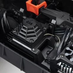 NEUARRMA ARA4437T1QUAKE 4S DSC 1:8 4X4 RTR Brushless Monster Truck Schwarz/Rot