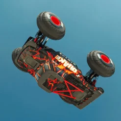 NEUARRMA ARA4437T1QUAKE 4S DSC 1:8 4X4 RTR Brushless Monster Truck Schwarz/Rot