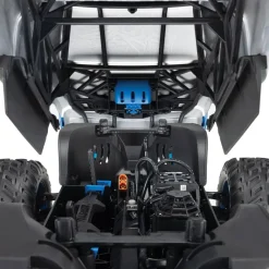 NEUARRMA ARA4437T2QUAKE 4S DSC 1:8 4X4 RTR Brushless Monster Truck Weiß/Blau