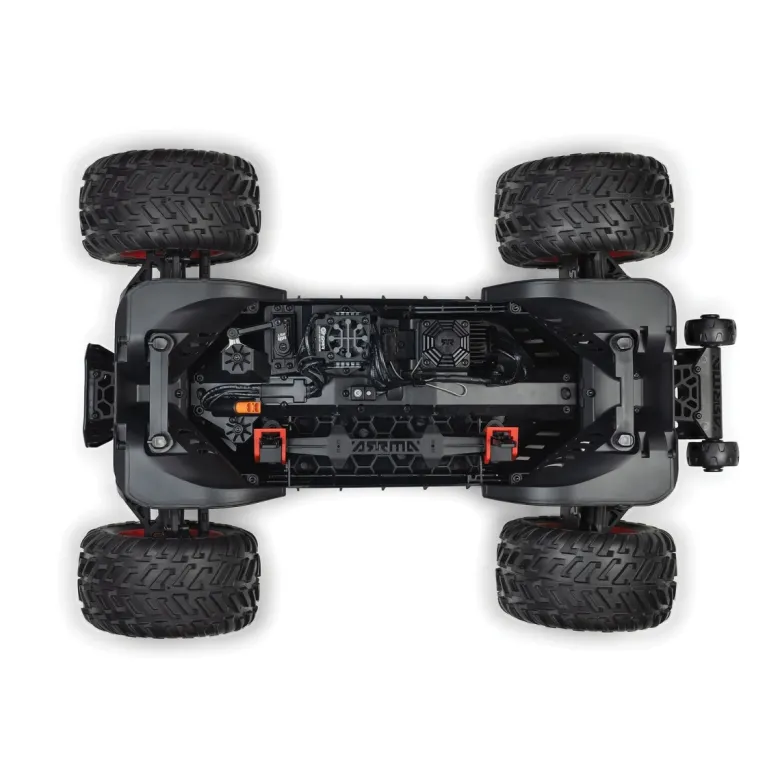 NEUARRMA ARA4437T2QUAKE 4S DSC 1:8 4X4 RTR Brushless Monster Truck Weiß/Blau
