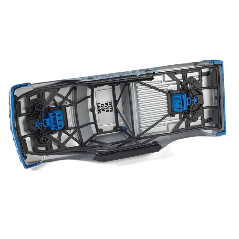 NEUARRMA ARA4437T2QUAKE 4S DSC 1:8 4X4 RTR Brushless Monster Truck Weiß/Blau