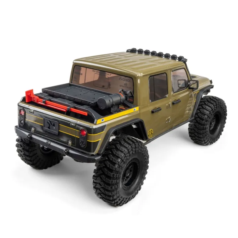 NEUAxial AXI-2443T2SCX10 III Jeep JT Gladiator 4X4 Brushed RockCrawler RTR 1:10 Grün