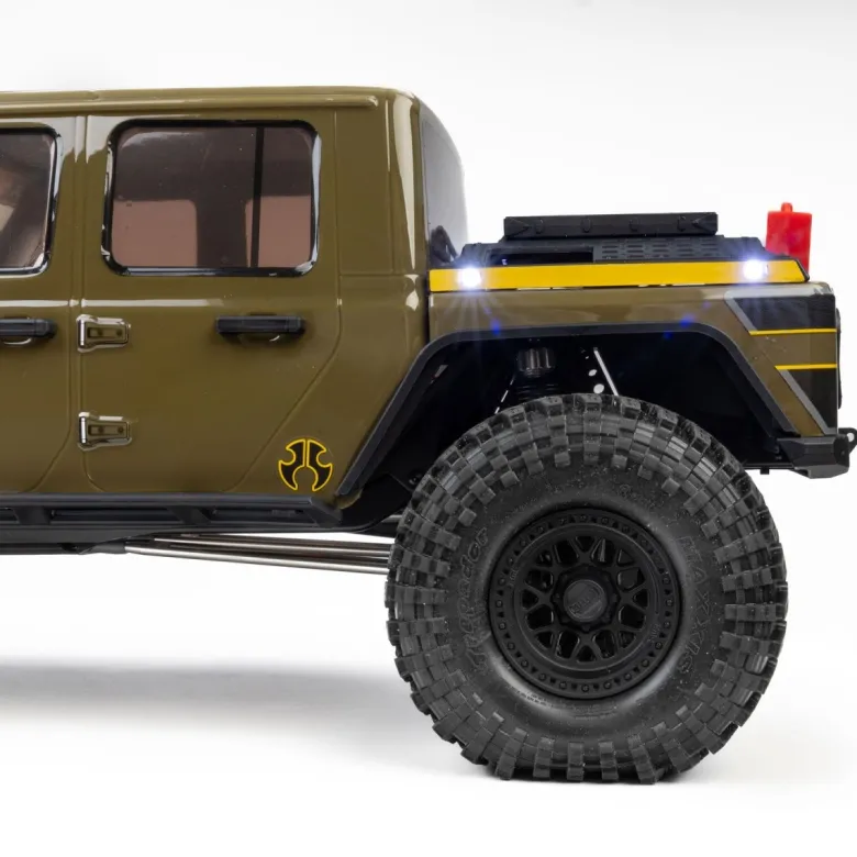 NEUAxial AXI-2443T2SCX10 III Jeep JT Gladiator 4X4 Brushed RockCrawler RTR 1:10 Grün