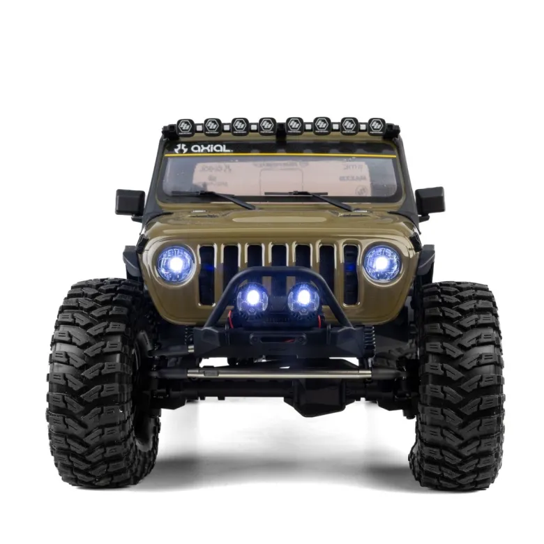 NEUAxial AXI-2443T2SCX10 III Jeep JT Gladiator 4X4 Brushed RockCrawler RTR 1:10 Grün