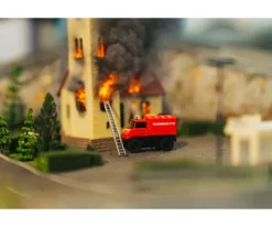 NEUCarson 500504178Mercedes-Benz Unimog U406 Feuerwehr 100% RTR 1:87