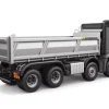 NEUFm-electrics FM_EMBA8x8K-grMetall LKW Kipper mit Mercedes-Benz Arocs 8x8 1:14 RTR elektrisch, grau