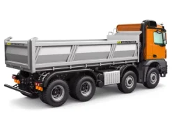 NEUFm-electrics FM_EMBA8x8K-orMetall LKW Kipper mit Mercedes-Benz Arocs 8x8 1:14 RTR elektrisch, orange