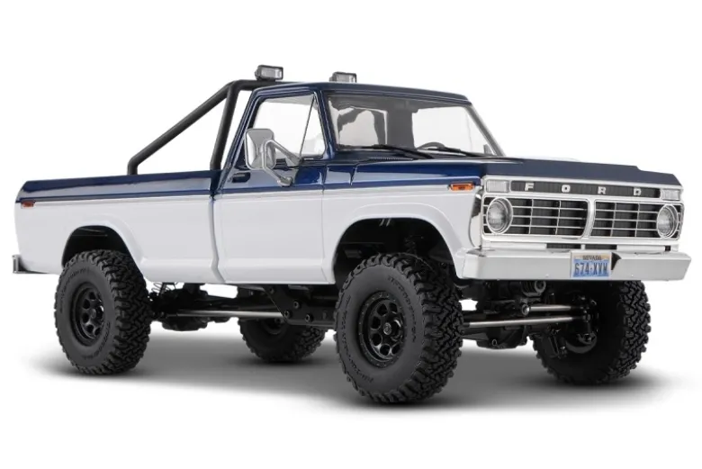 NEUFMS FMS118L01BDBUWHFCX18II Ford F100 blau, weiß 1:18 - Crawler RTR