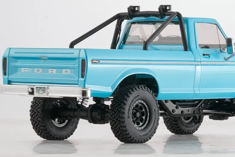 NEUFMS FMS118L01BDBUWHFCX18II Ford F100 blau, weiß 1:18 - Crawler RTR