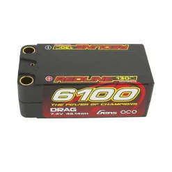 NEUGens ace GEA61002S13DLiPo Akku 6100mAh 2S 130C 7.4V Shorty, 8 mm Bullet