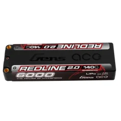 NEUGens ace GEA60002S14NVLiPo Akku 6000mAh 2S 140C 7.4V, 5mm Bullet