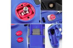 NEUHelloRadio HR1110V12 MAX 2,4GHz - ELRS LBT Fernsteuerung Mode 2 blau, rot