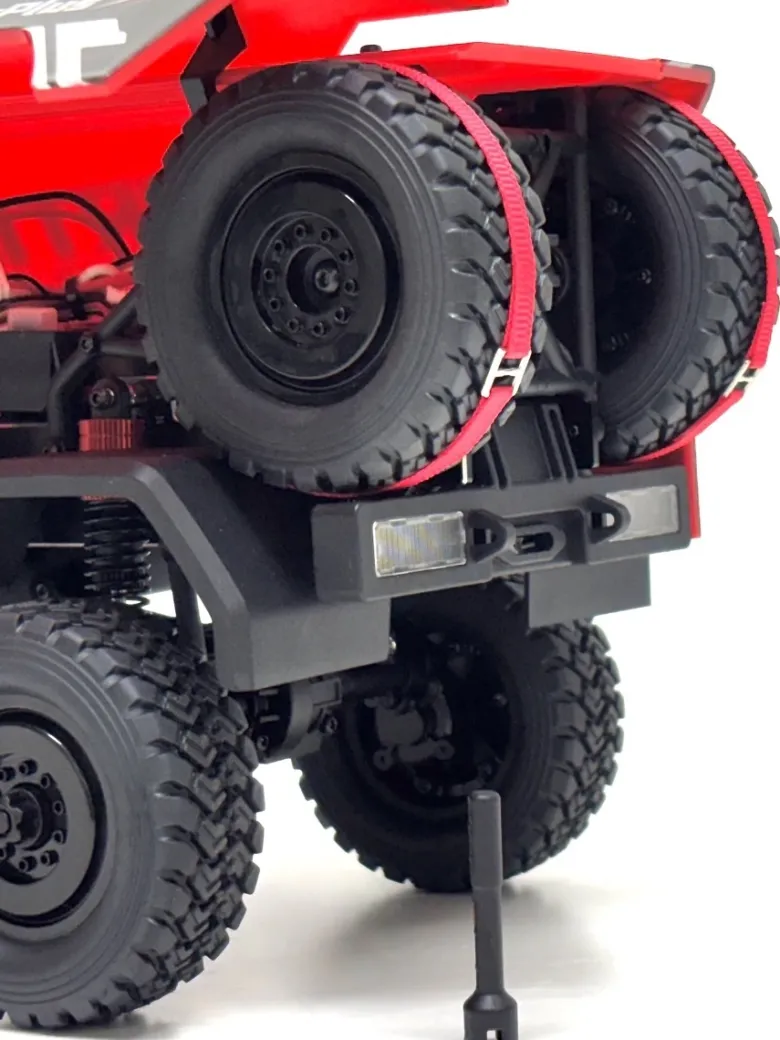 NEUHobby Plus HBP1810820-RD'DKR-4 Fortis' Rally Truck brushless 1:18 RTR - Rot/Schwarz