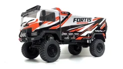 NEUHobby Plus HBP1810820-WH'DKR-4 Fortis' Rally Truck brushless 1:18 RTR - Orange/Weiß