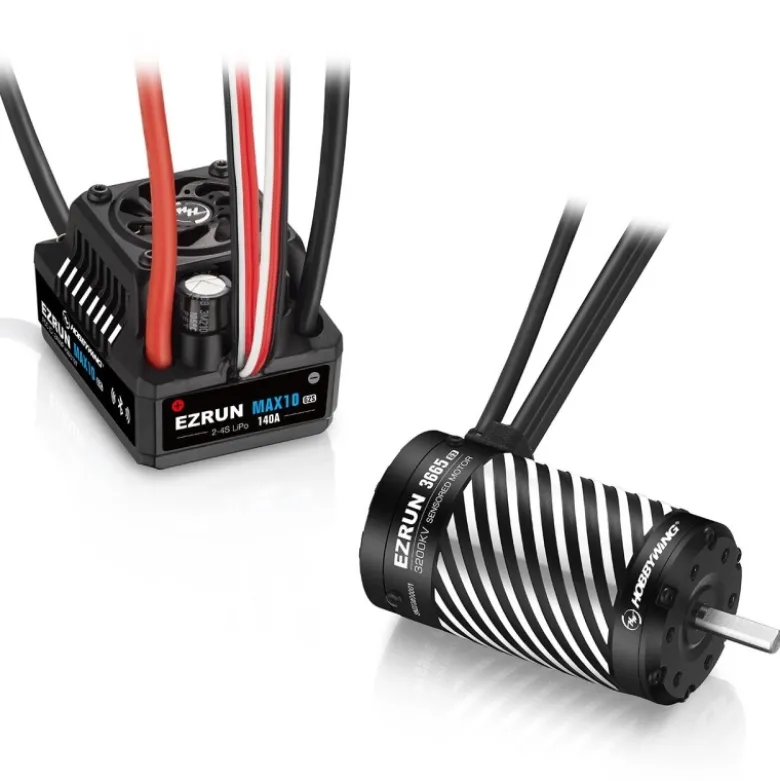 NEUHobbywing HW38010210Ezrun MAX10 G2S 140A Brushless Combo mit 3665SD-3200kV-G3